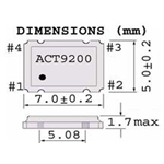 RV2500BBIHJPC-PF晶振,英國艾西迪ACT晶振,雙輸出有源晶振